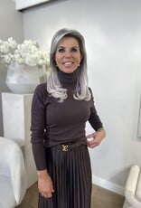 Vivian Rollkragenpullover braun