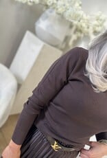 Vivian Rollkragenpullover braun