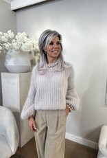 Trui Vlinder mohair beige