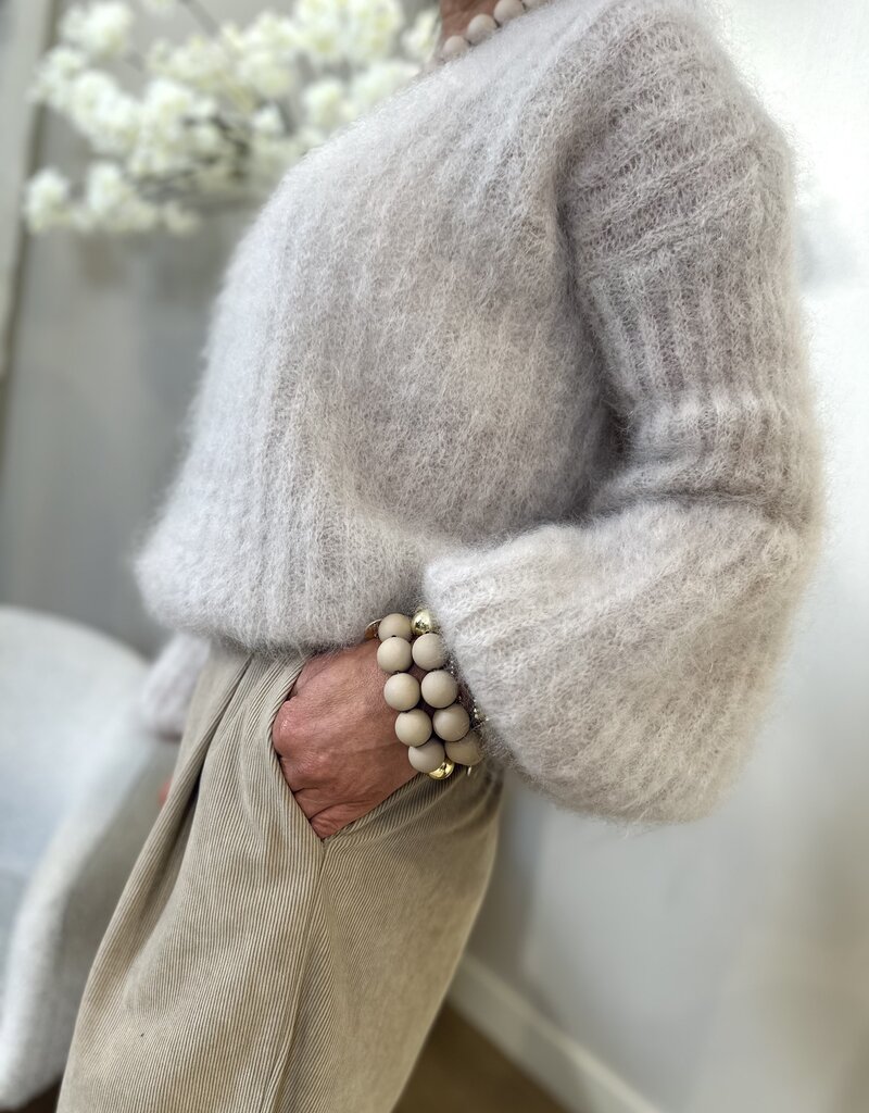 Pullover Vlinder mohair beige