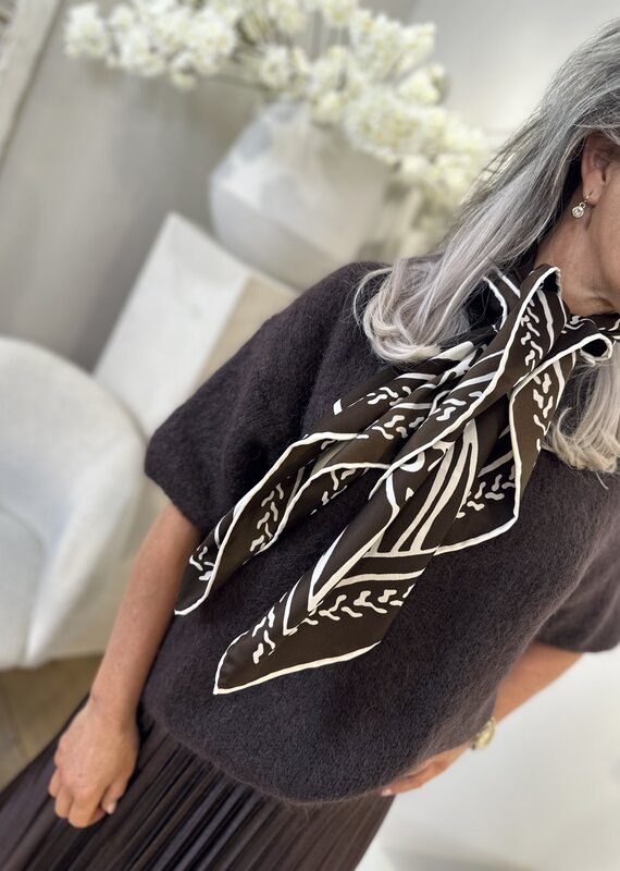 Ella Brown Scarf