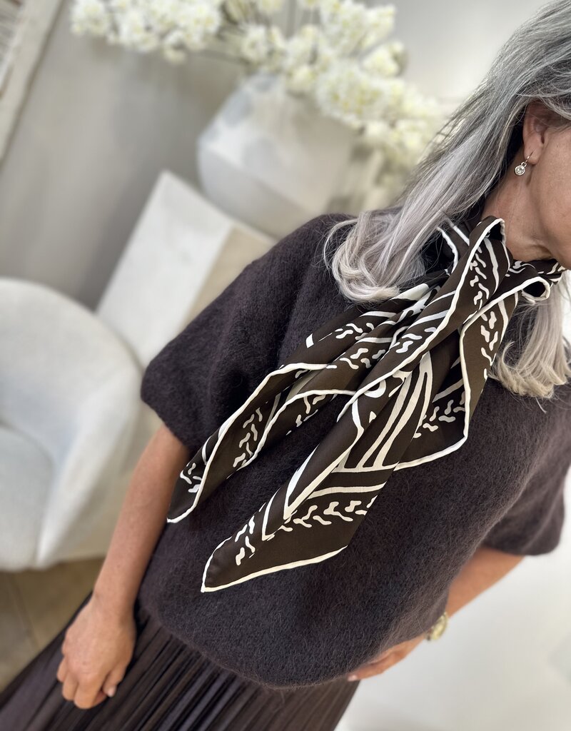 Ella Brown Scarf