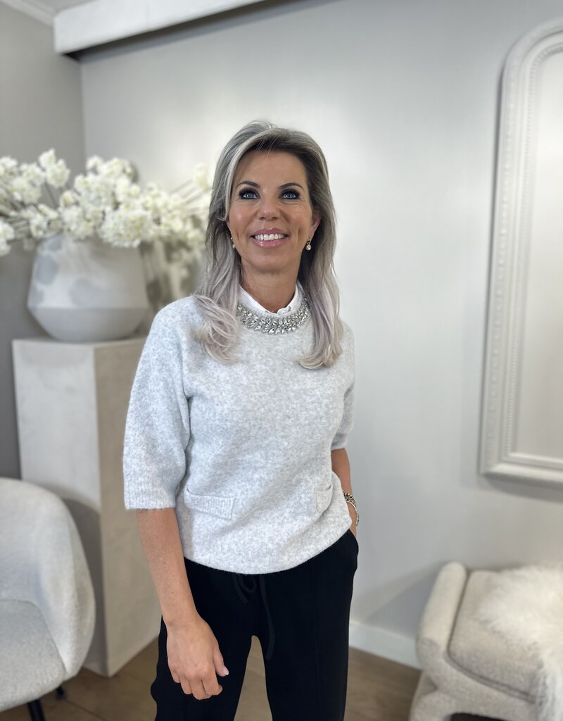 Joya Grey Top