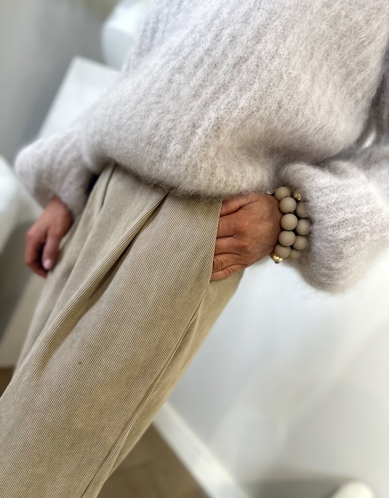 Armband Bol beige