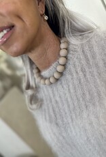 ketting Bol beige