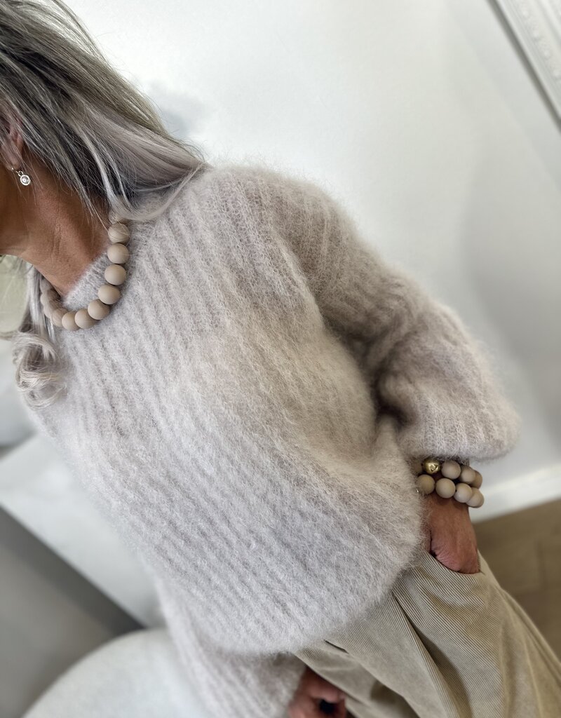 ketting Bol beige
