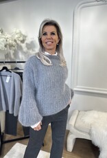 Sweater Vlinder Mohair grey