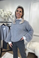 Sweater Vlinder Mohair grey