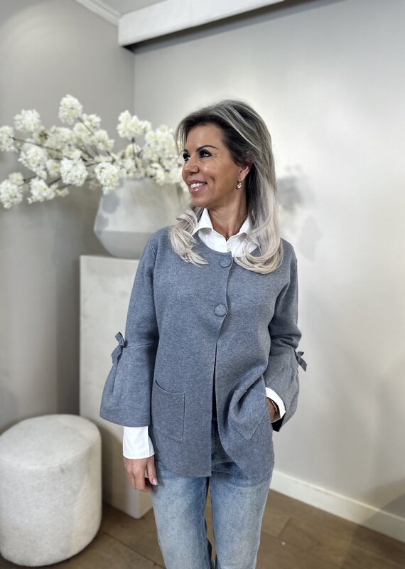 Olivia Grey Cardigan