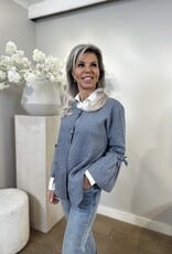 Vest olivia grijs