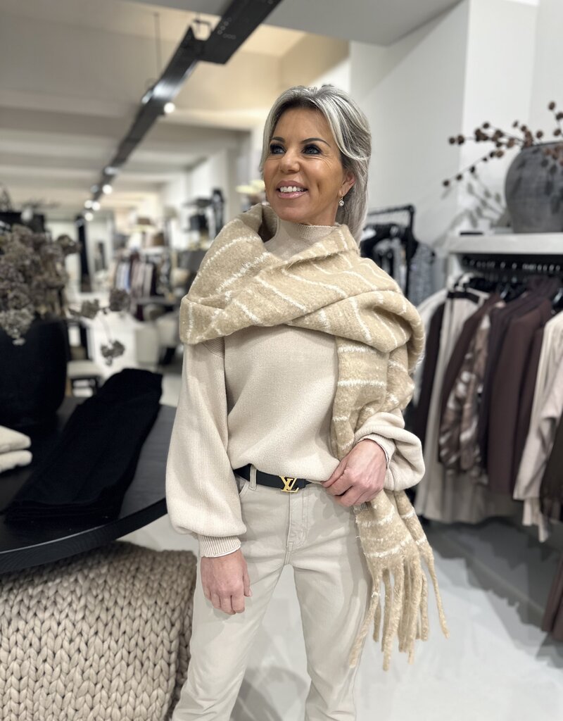 Pull beige Marta