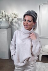 Sammy Rollkragenpullover Beige