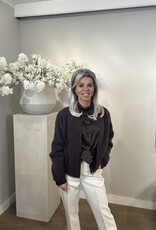 Strickjacke Pip braun