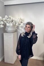 Blouse Cout kant Blauw