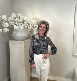 Josh V trousers cream & black