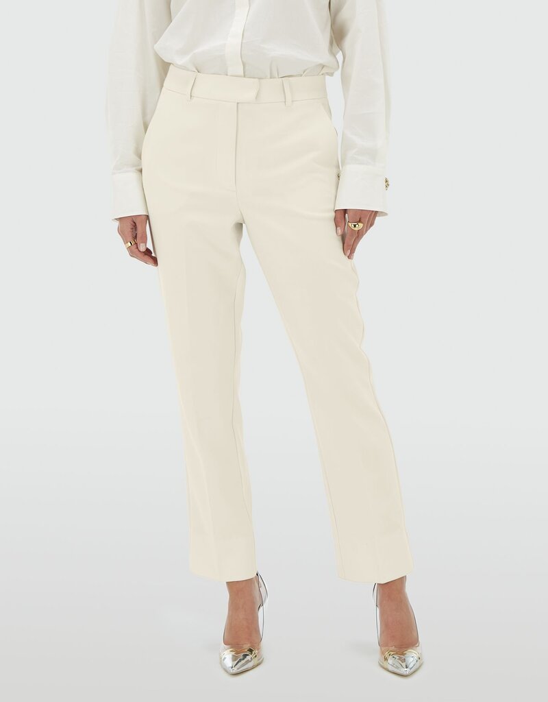 Josh V pantalon creme & zwart