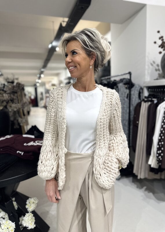 Jimmy Cardigan Beige