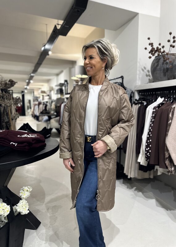 Costa Coat Taupe
