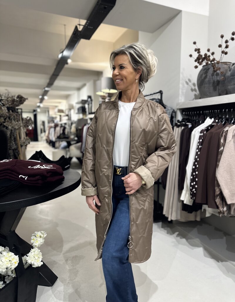Costa Coat Taupe