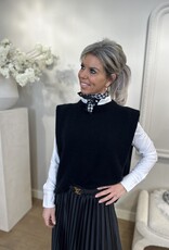 Mouwloze Top Saffy zwart