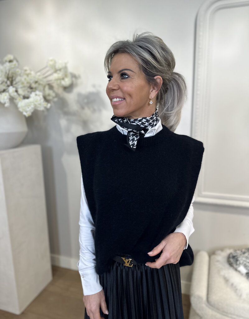 Ärmelloses Top Saffy Schwarz