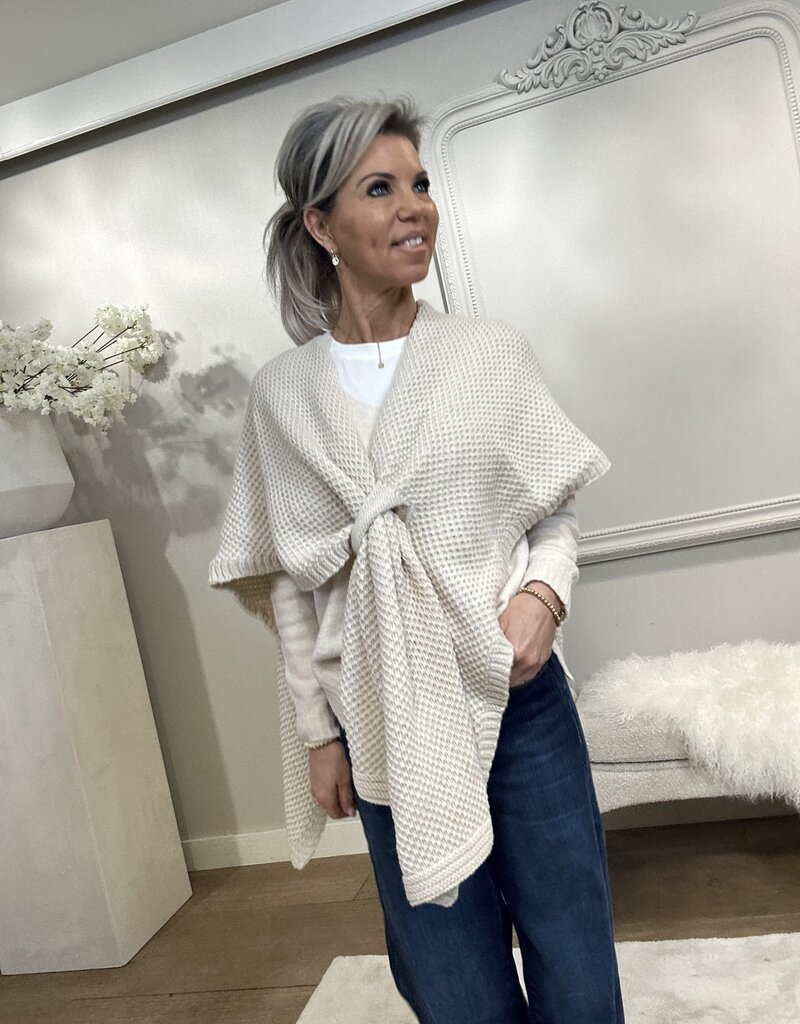 Omslagdoek Maureen beige