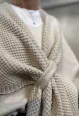 Poncho Maureen beige