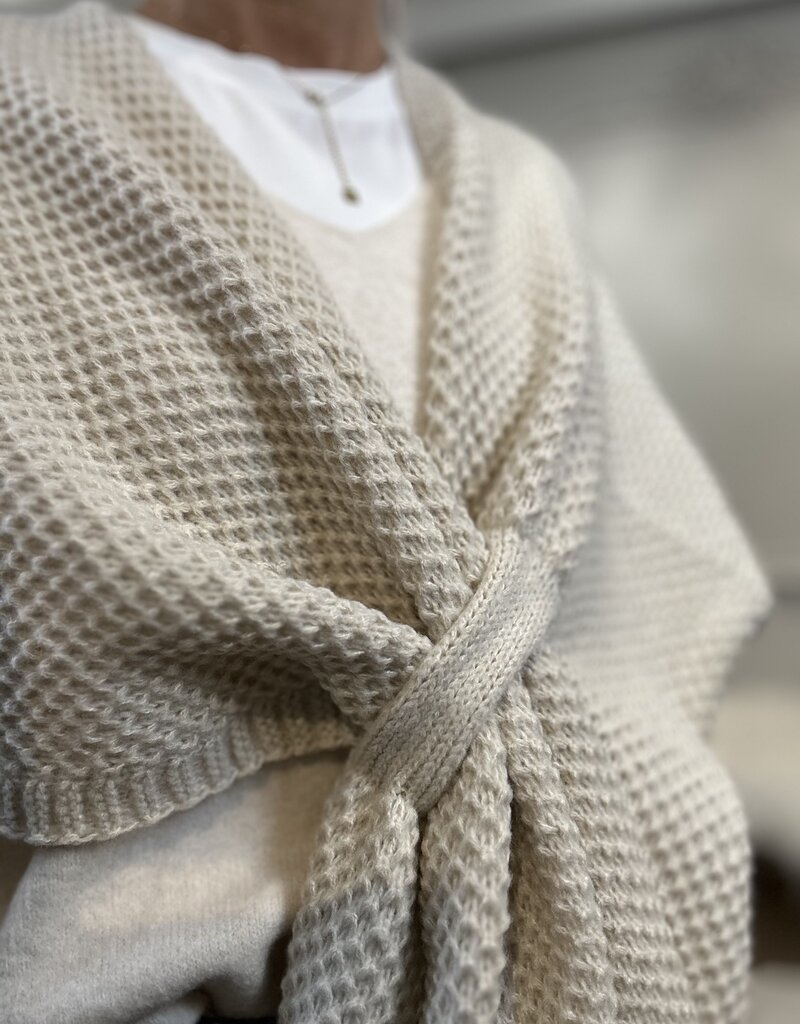 Omslagdoek Maureen beige