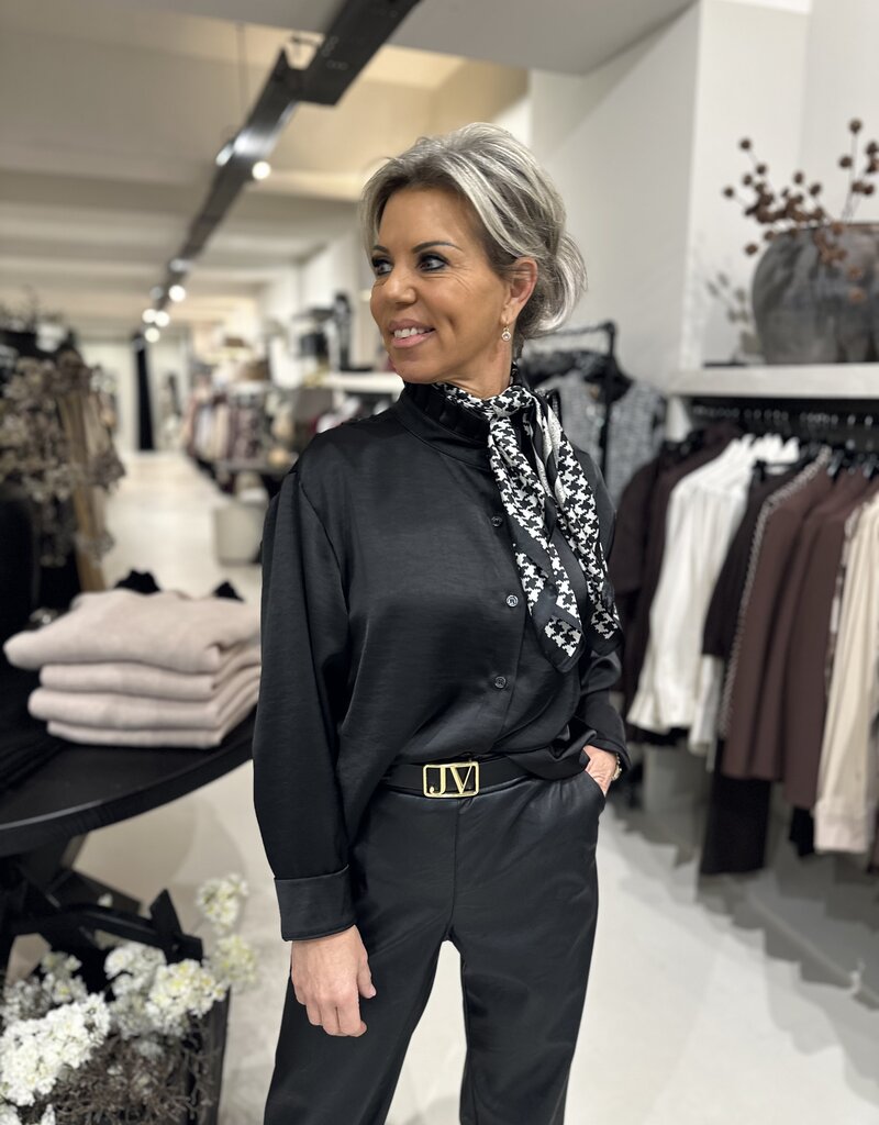 Schwarze Bluse Gionna