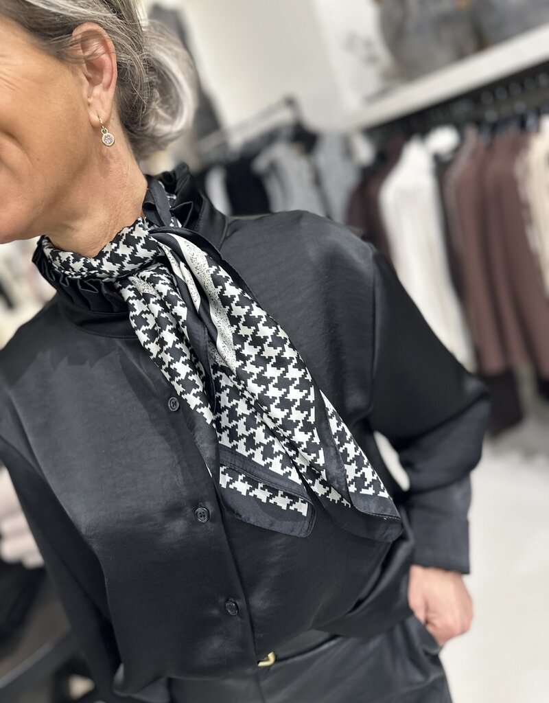 Schwarze Bluse Gionna