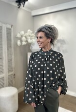 Blouse Dotty green