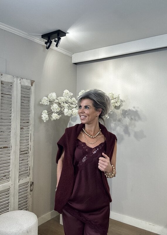 Top Satin Ramona div kleuren