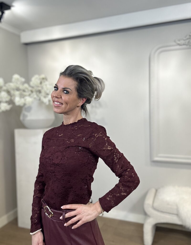 Body/Top Gwen Bordeaux