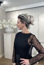 Top Isa Spitze schwarz