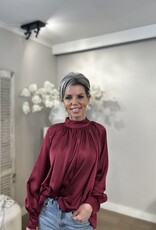 Bluse / Top Lieve bordeaux