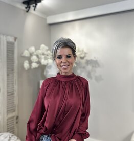Blouse / Top Lieve bordeaux