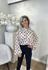 Dotty Blouse Cream