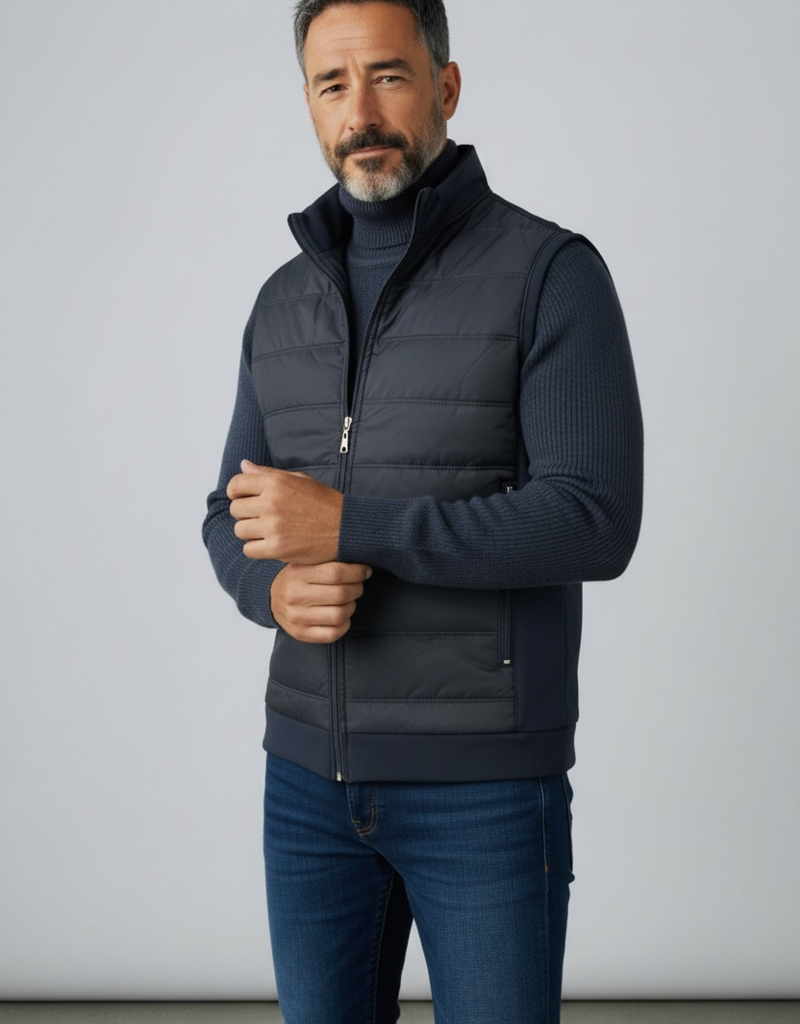 Gilet sans manches Remo Bleu
