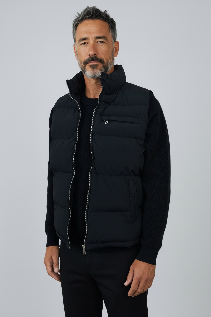Alanzo Bodywarmer Black - Kavally