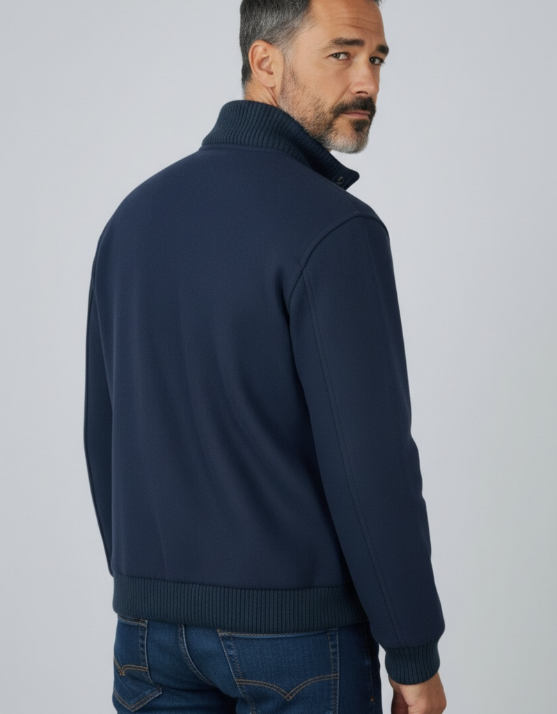 Pure Path Logan Coat Blue