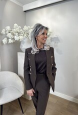 Blazer Ziza bruin