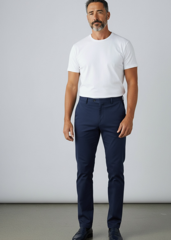 Pantalon Santo blauw