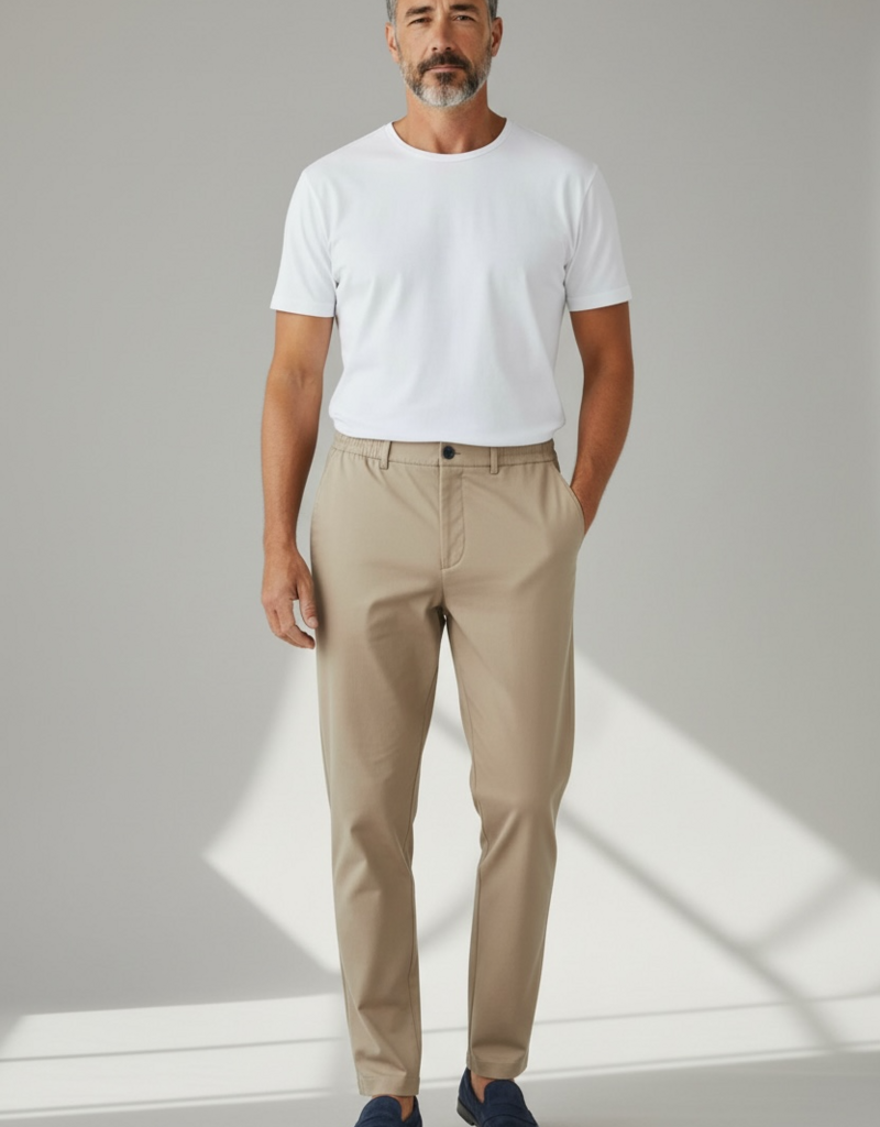 Pantalon Ruud beige