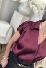 Body top Sabien Bordeaux