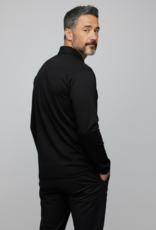 Tria D'oro Polo Longsleeve zwart