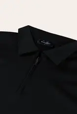 Tria D’oro Long Sleeve Polo Black