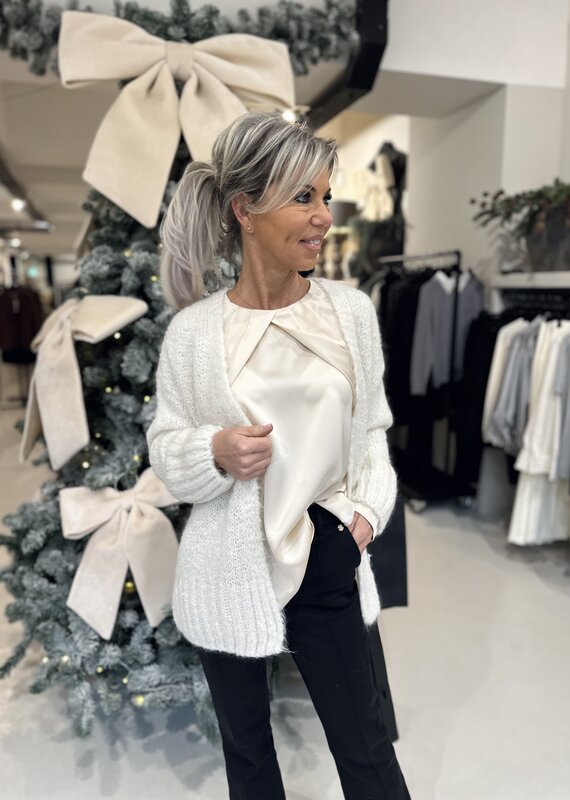 Gilet Kavally Blanc Cassé