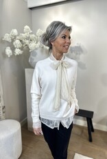 Top Cout Dentelle Beige