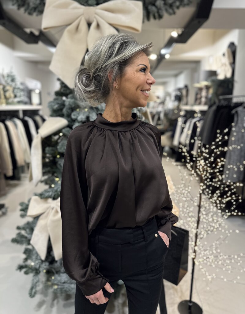 Lieve Blouse / Top Brown