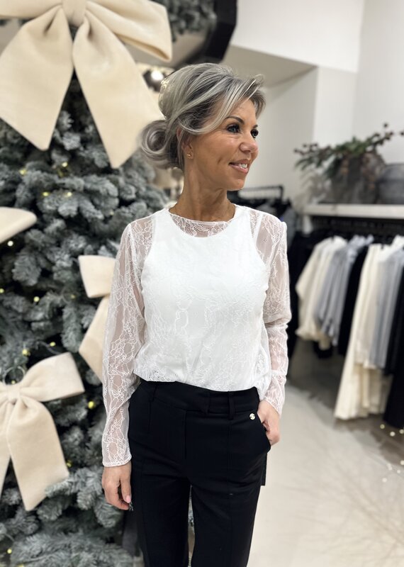 Top Isa kant off white